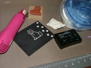 1 embossing