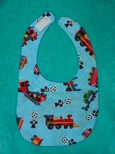 train bib reversible