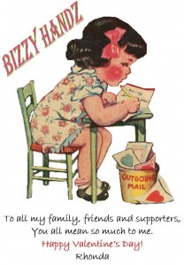 writing you a valentine