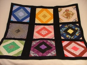 scrapy quilt top