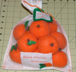 bag of oranges