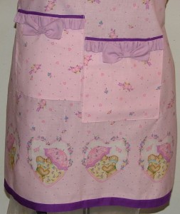 purple apron pockets
