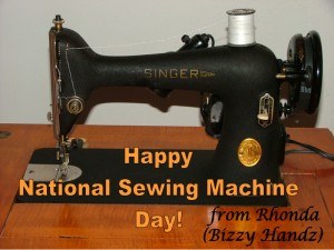 sewing machine day