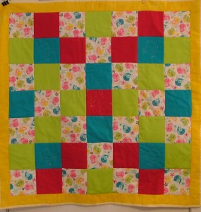 birdie quilt front